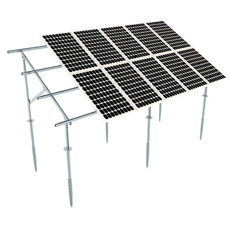 Soportes de techo del sistema de montaje de inclinación del panel de energía solar para caravanas / RV
