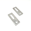 Souleur solaire personnalisé en acier inoxydable 304 201 430 Plaque d'adaptateur pour boulon de suspension
