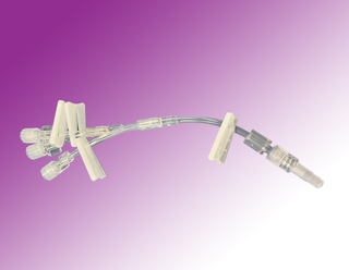 MW169f Disposable medical 3-WAY extension tube