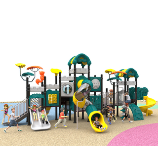 2022 neues Design Kids Playground mit Baumdach HKDLS-02101