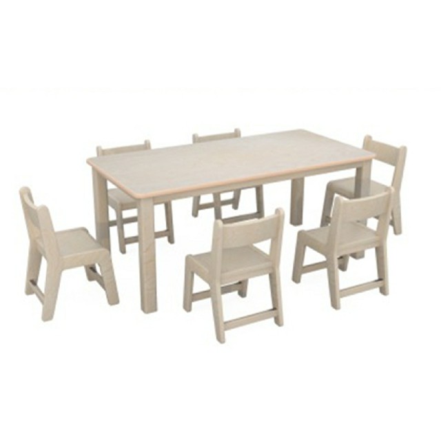 Vorschule Multilayer Board Kleinkinder rechteckiger Tisch (19A3302)
