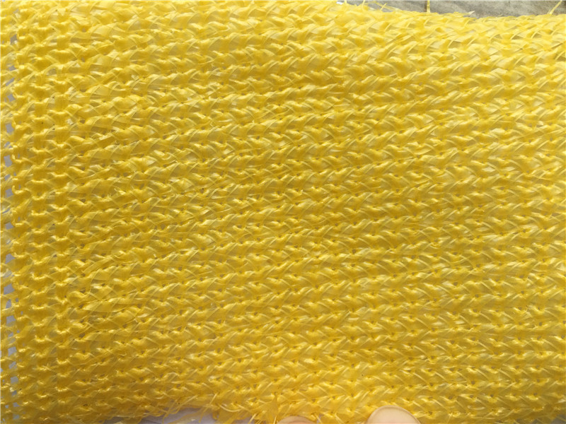 Fabricación de tela de sombra impermeable amarilla para piscina 