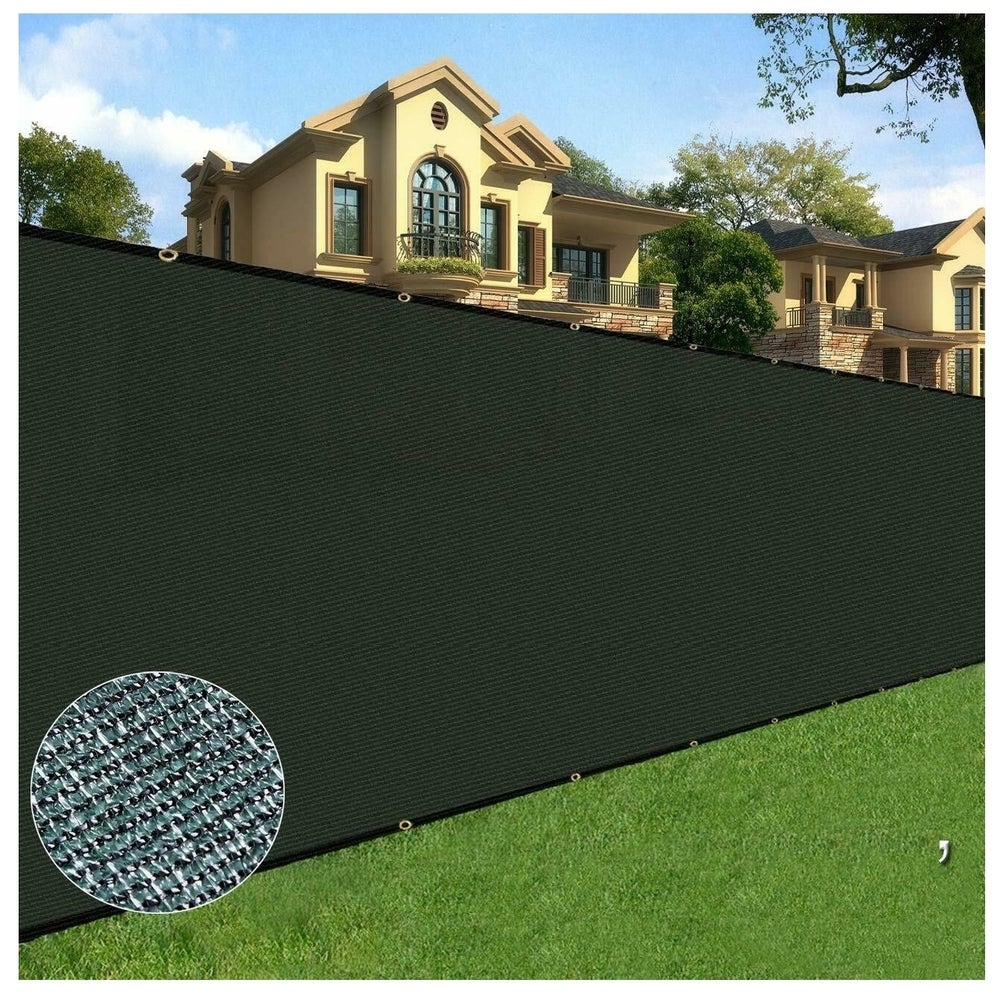 Cubierta de red resistente de la sombra de la malla de la cerca de la pantalla de la privacidad para el patio trasero de la yarda del jardín de la pared