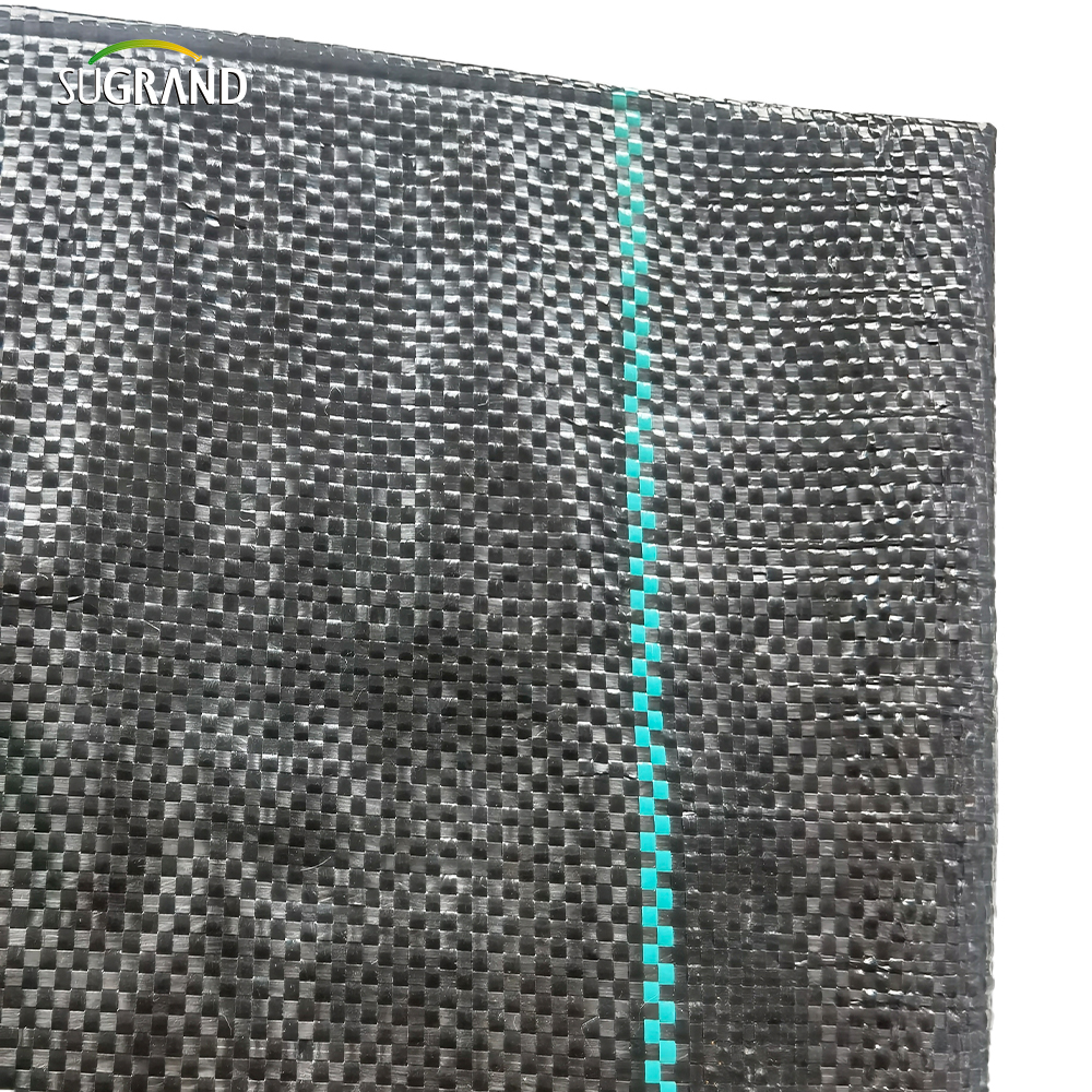 70g 80g 90g 100g negro nuevo Material plástico tela de cubierta de tierra para Control de malezas