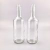 980ml glass wine packing bottle Empty Clear Finish Liqueur Glass Bottle 