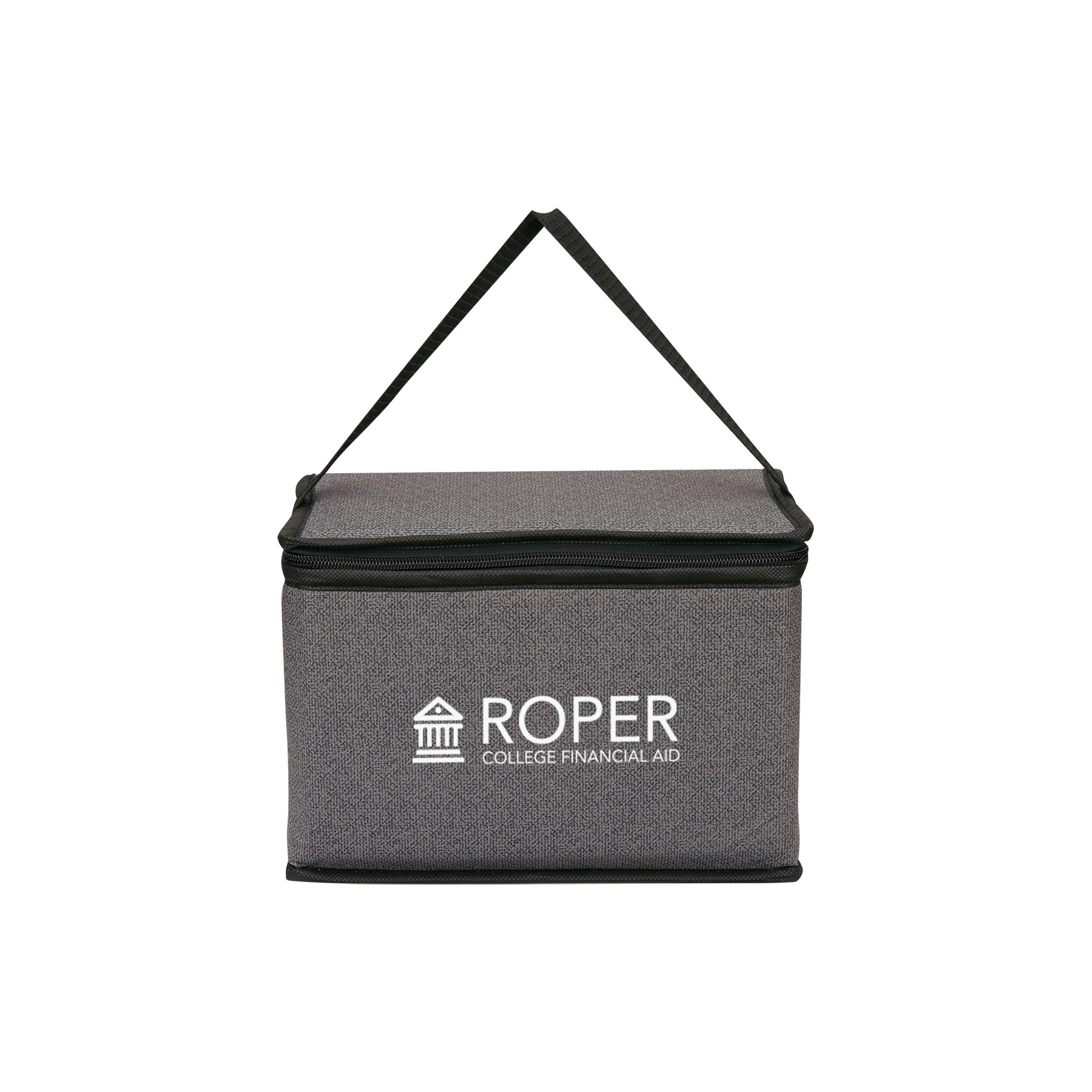 Heathered Non-Woven Cooler Lunch Bag