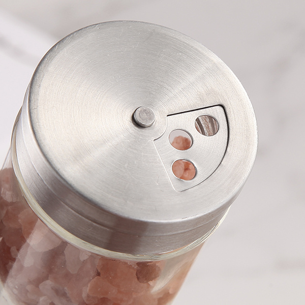 70ml Glass Jar for Spice Storage with Metal Cap