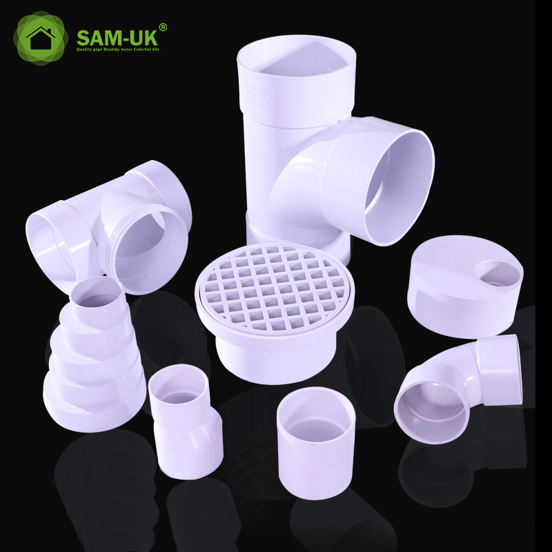 sam-uk Fábrica al por mayor de alta calidad Schedule 40 fabricantes de accesorios de plomería de PVC de plástico