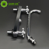 Mezcladores de grifos Taps Fabricante Barrell Cocina gris Accesorios de sexo negro Materiales de plomería Beer puede manejar el grifo