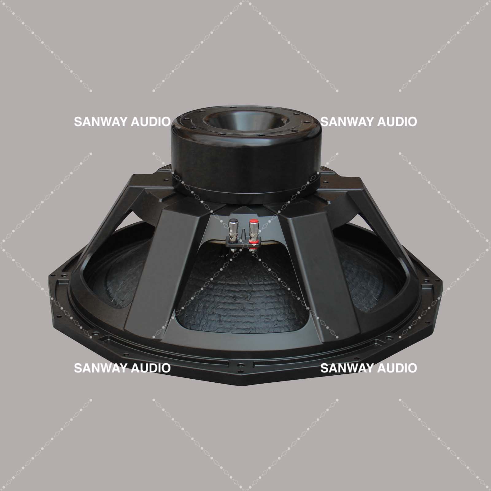 Haut-parleur de subwoofer DJ BSX Dual 21 pouces avec conception à longue excursion