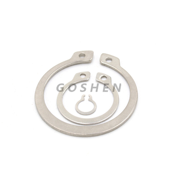 Anillos de retención de acero inoxidable A2 47 Din 471 para ejes