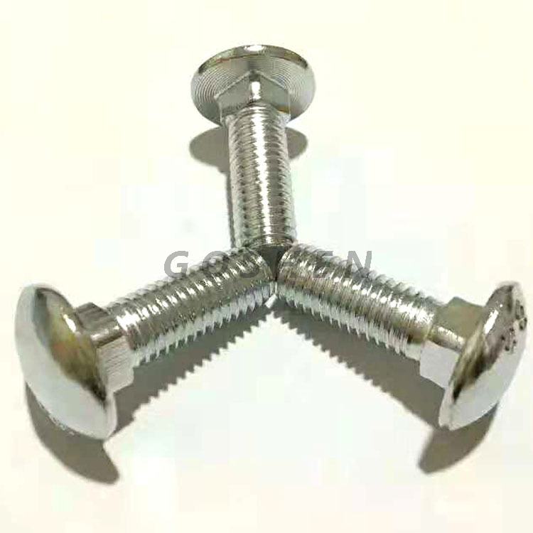 Stainless Steel High Strength Round Fine Thread M6 Carriage Bolt from High Strength Stainless Steel Bolts