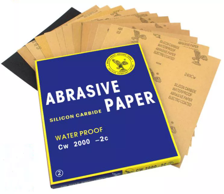 Eagle Brand Kraft Backing wasserdichtes abrasives Sandpapierschleibpapier