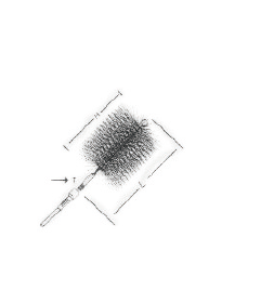 0,075 "Poly Professional Choice Chimney Pinsel
