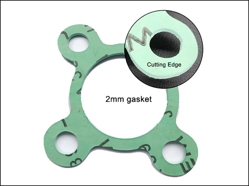 2mm Klinger seal gasket oscillation knife cutter machine from China