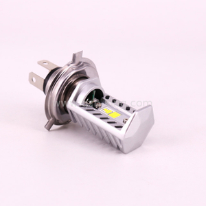 Mini all in one fanless H4 15W 1600LM motorcycle LED headlight bulb 