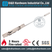 Perno de puerta largo empotrado de acero inoxidable 304 para puerta frontal de metal-DDDB011