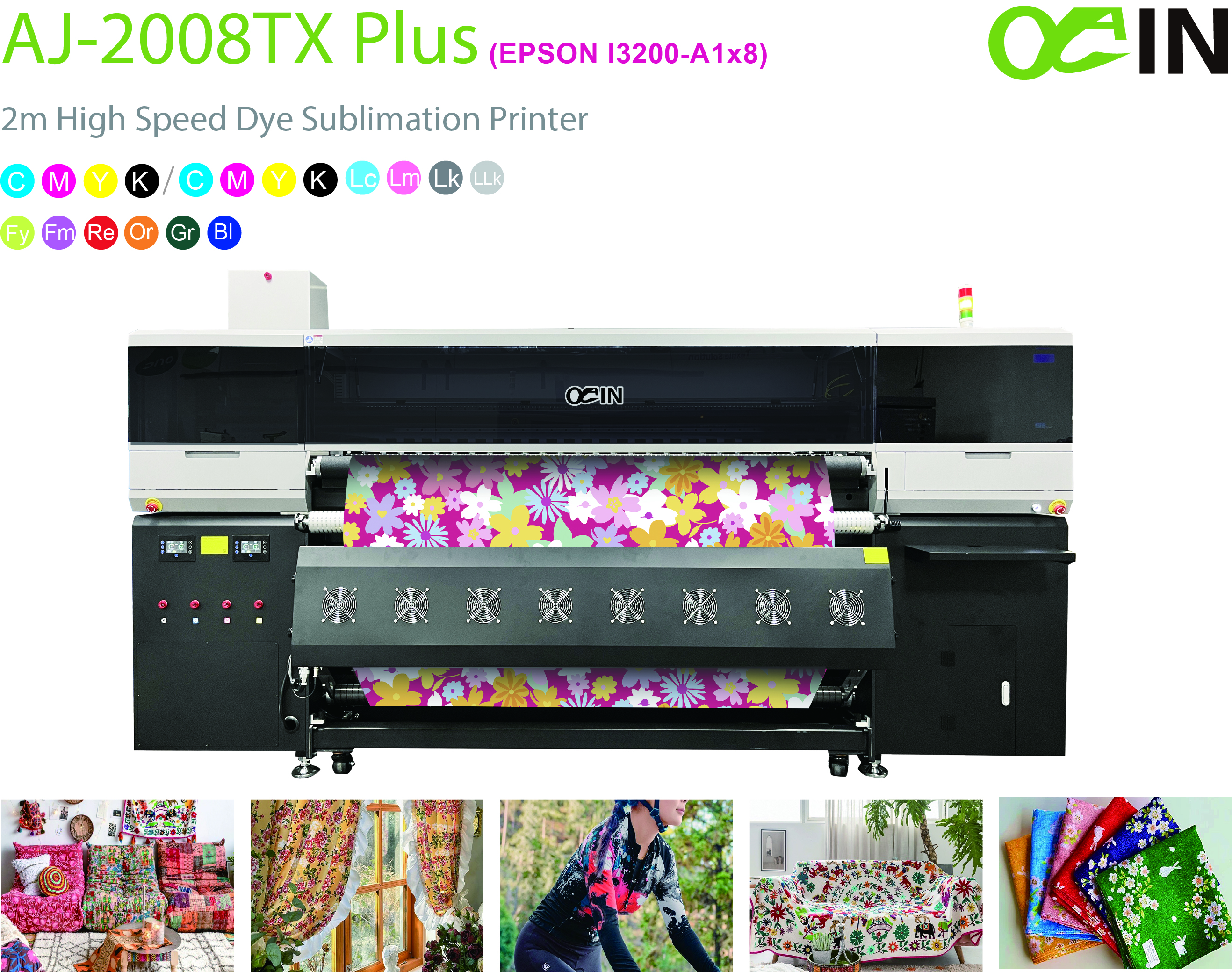 AJ-2008TX Plus impresora 4x-100