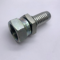 26711D CHINA FEMALE JIC 74 DEGREE CONE SEAL DOUBLE HEXAGON STRAIGHT HYDRAULIC HOSE PIPE FITTING FOR EXCAVATOR