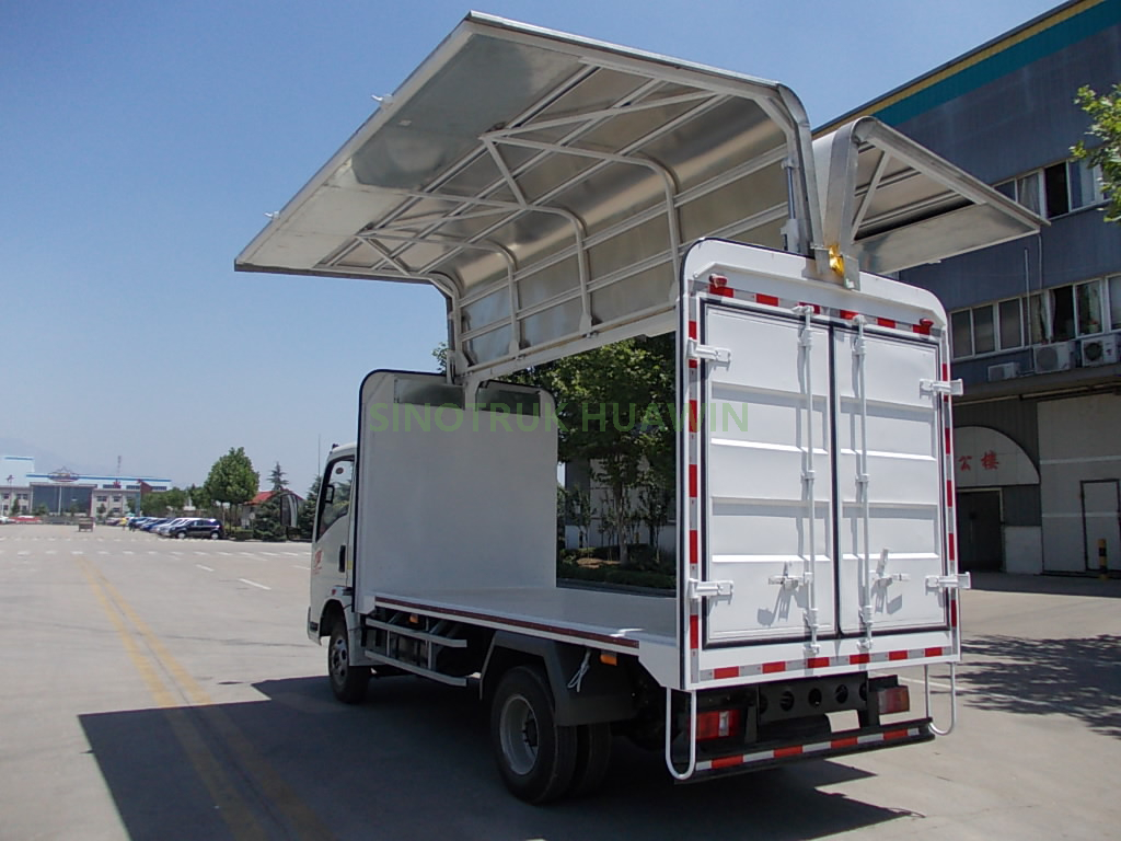 SINOTRUK HOWO 4X2 Wing Van Truck  Buy HOWO Wing Van Truck  