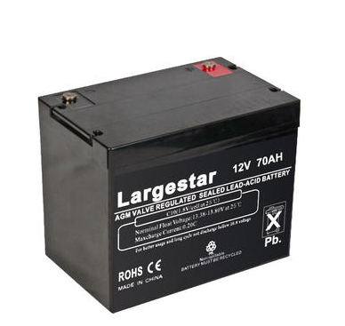 Starter battery AGM, 12 V, 70 Ah 