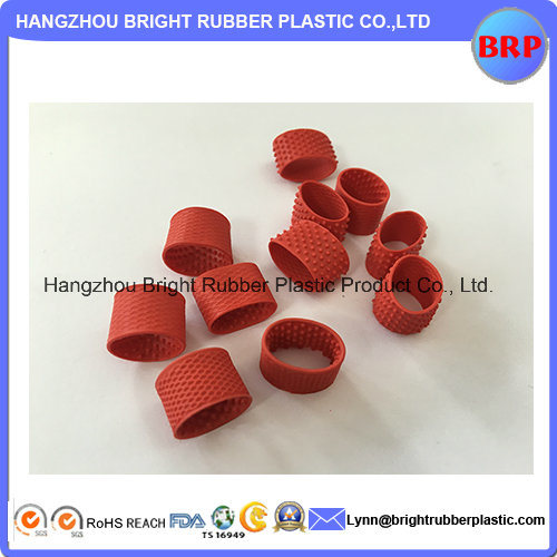 Nubbed Surface Rubber Finger Ring for Gripping