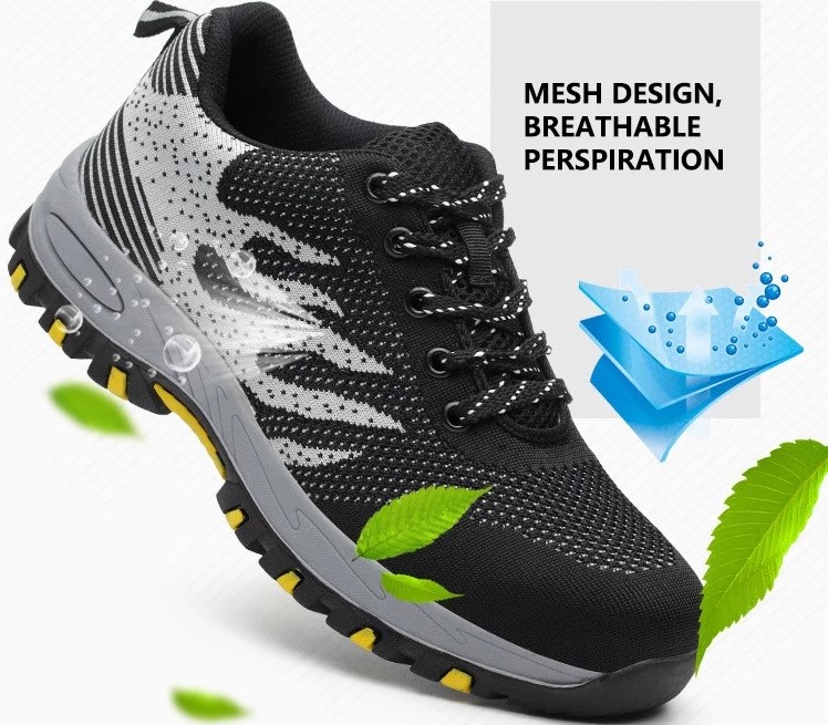 rubber soled work shoes