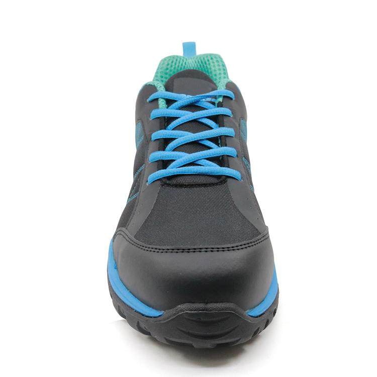 PU injection light weight metal free sport type safety shoes airport