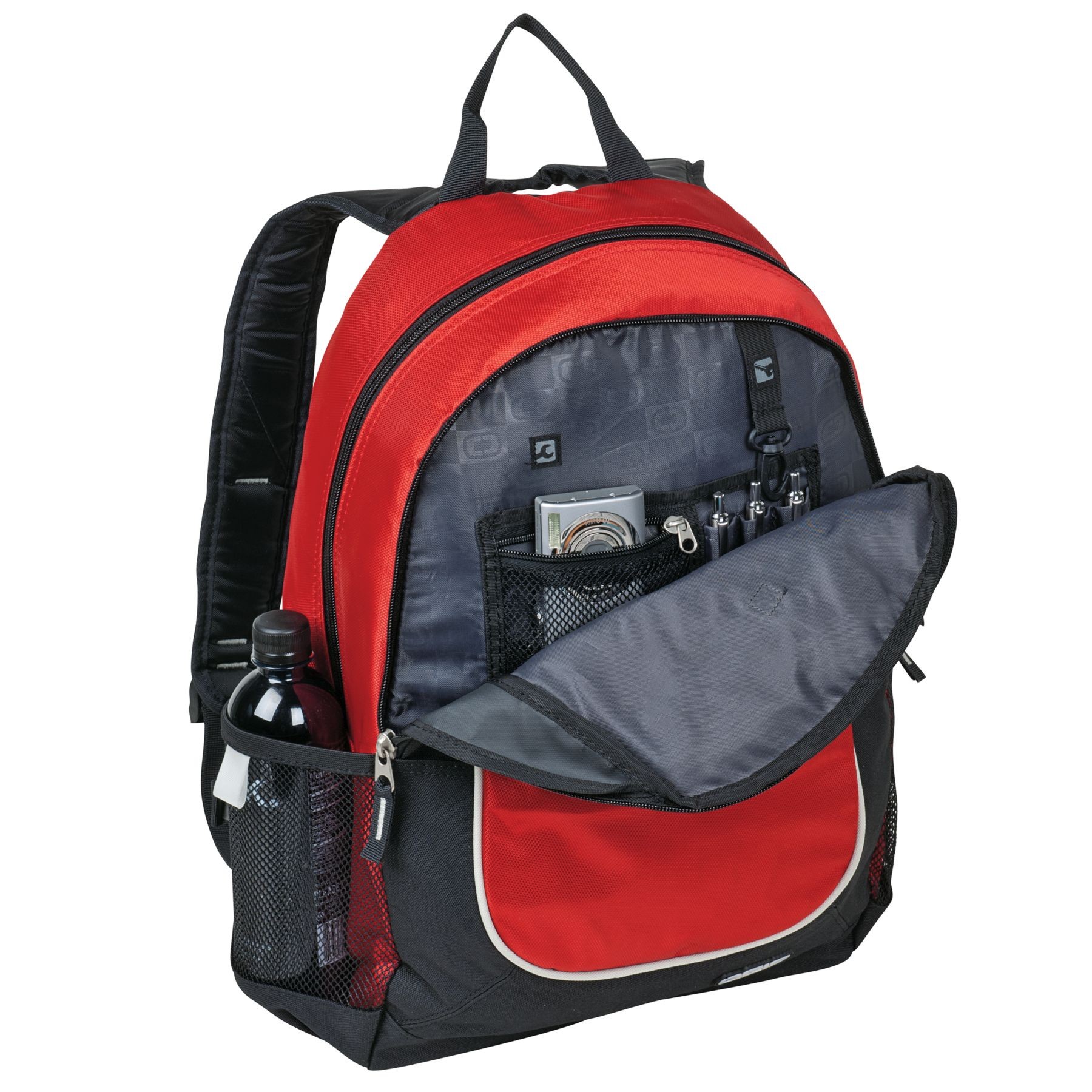 Large capacity nylon business laptop backpack bag travel backpack