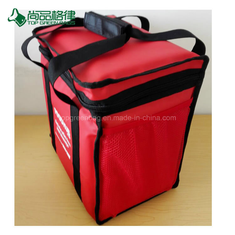 Custom Logo Luxury Thick Insulated Hot Food Pizza Delivery Thermal Cooler Bags