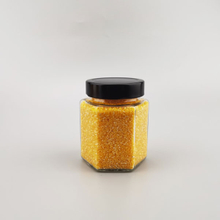 400ml Hexagon glass jar 