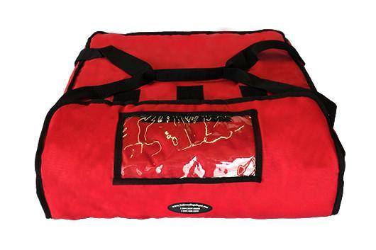 superior quality Best Reusable red pizza food delivery insulated cooler bag