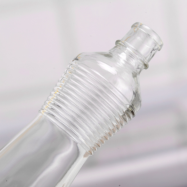 120ml Empty Glass Sesam, Soy Sauce Bottle with Plastic Cap