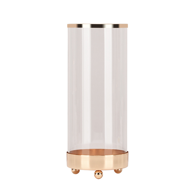 Round Shape Glass Vase for Decoration Vase