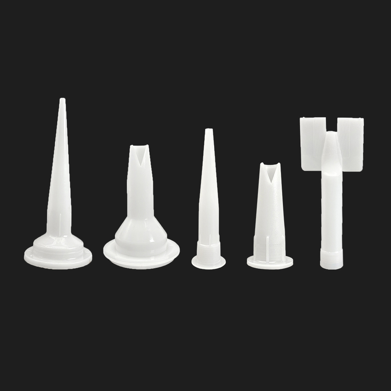 Plastic Professional Cartridge Sealant Silicone Nozzle Adhesives