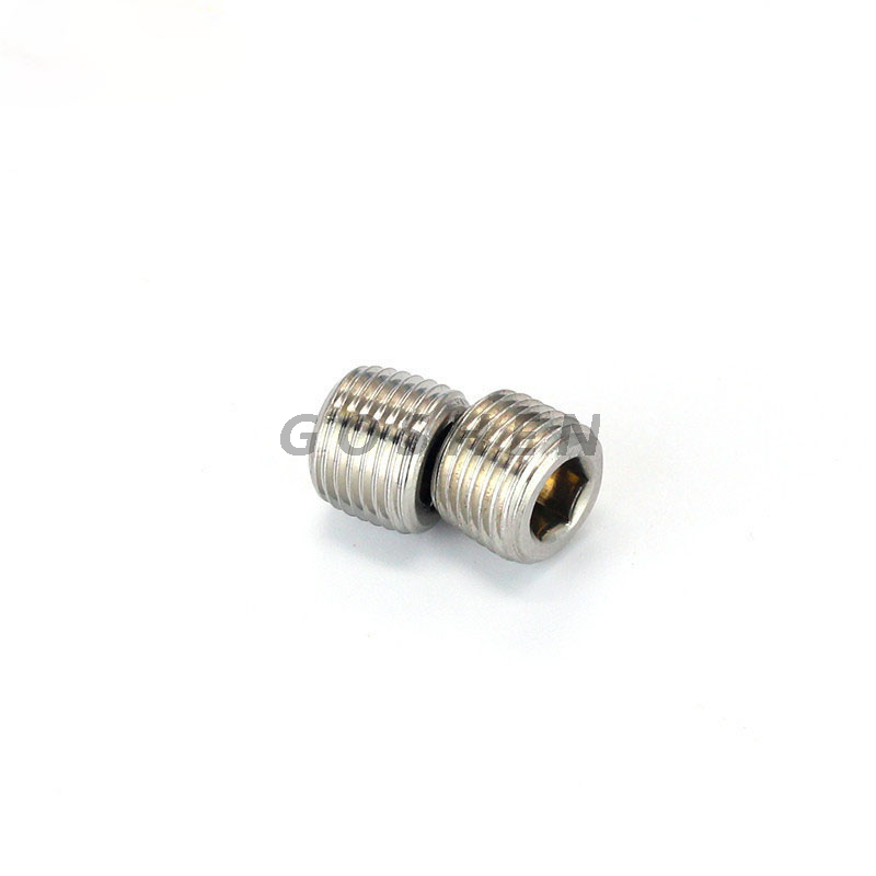 Tapones de tubo hexagonales de acero inoxidable 304 316 Din906