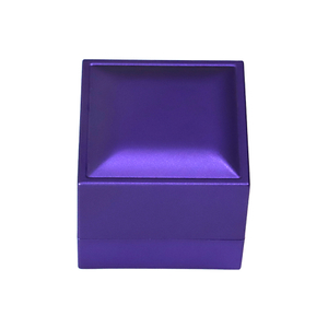 Ring Gift Box with LED Light, Velvet Earrings Jewelry Case with Light, Jewellry Display Box for Wedding, Engagement, Proposal, Birthday And Anniversary