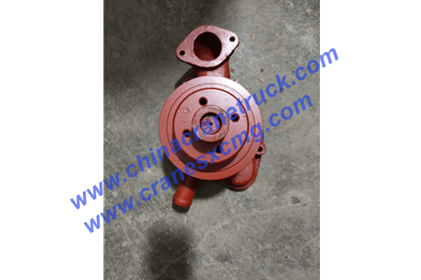 Customer order water pump for his XCMG crane