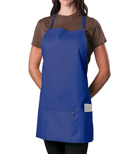  Black Adjustable Bib Apron 