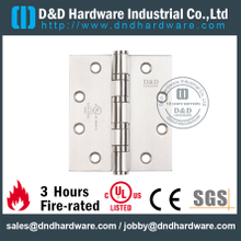 Bisagra de puerta resistente al fuego UL 4BB SS304-DDSS003-FR-4x3.5x3.0mm