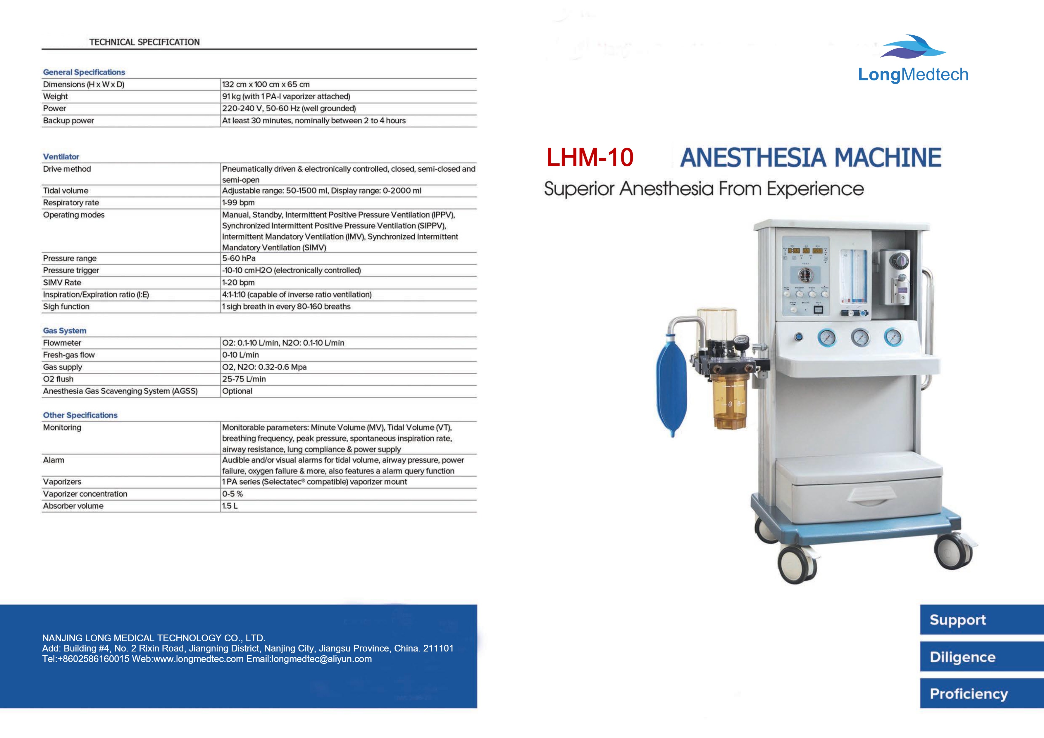 LHM-10 آلة التخدير-1