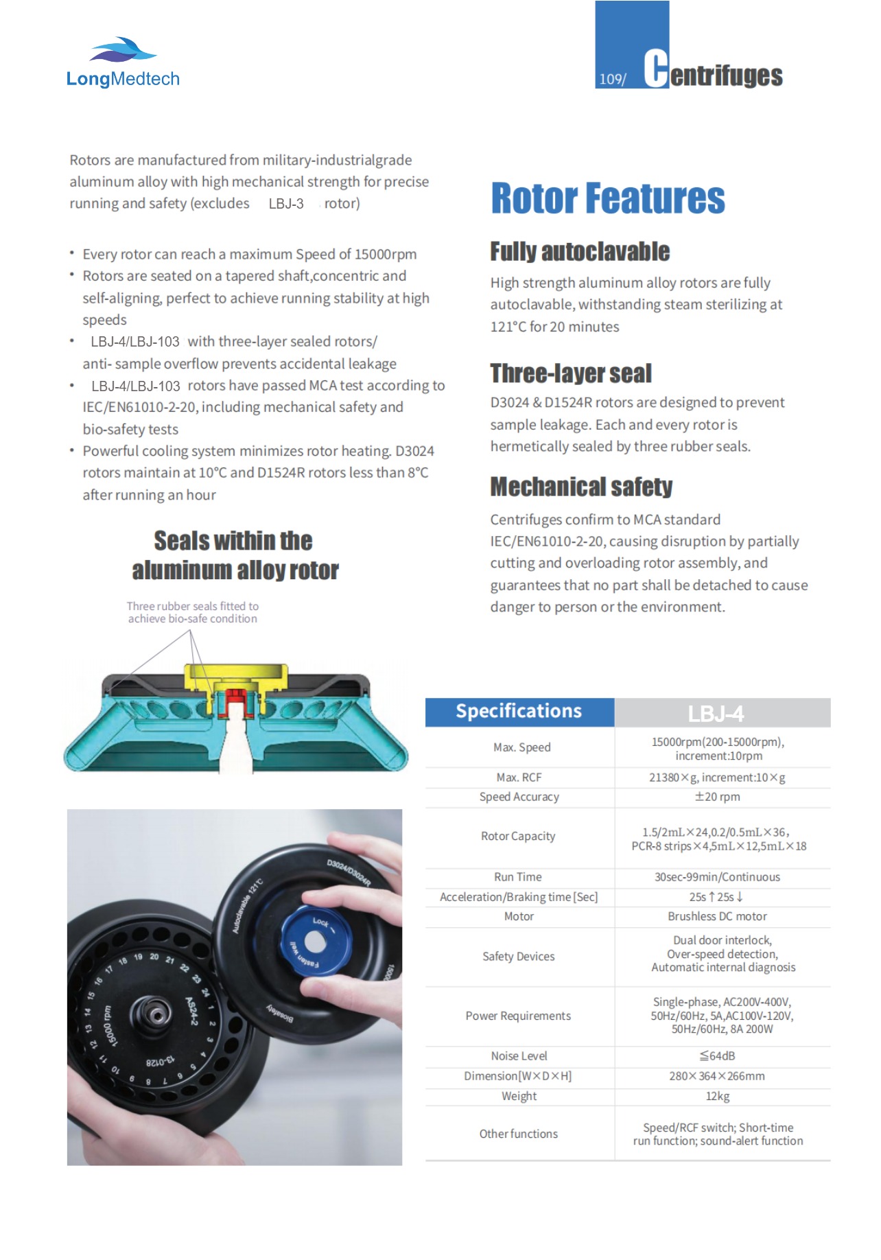 LBJ-4 Өндөр хурдны бичил центрифуг-2