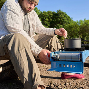 Nhi&ecirc;n liệu cắm trại Butan di động