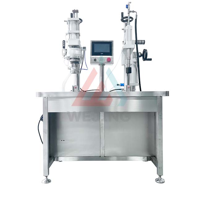 एरोसल स्प्रे भर्ने मेसिन