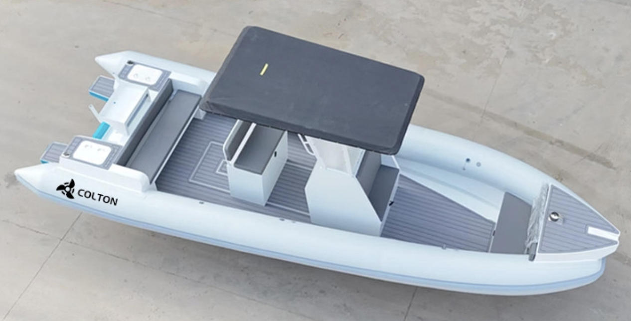 Customized Deep V Aluminum Rib Fishing Boats Barcos de pesca com costela de alumínio em V profundo personalizados
