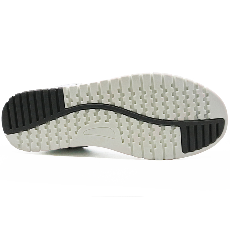 White pu injection metal free breathable casual sport safety shoes