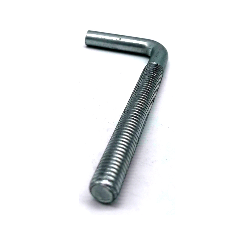 Boulon en L galvanisé de qualité 4.8/5.8/6.8 en acier au carbone