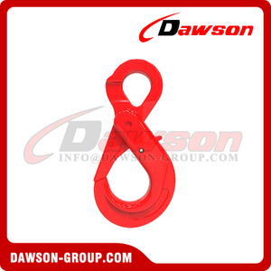 DS289 G80 Italy Type Eye Self-locking Hook for Crane Lifting Chain Slings
