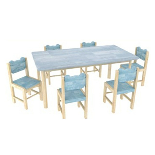 Heißer Verkaufs-Kinderrechteck-Holztisch (19A2202)