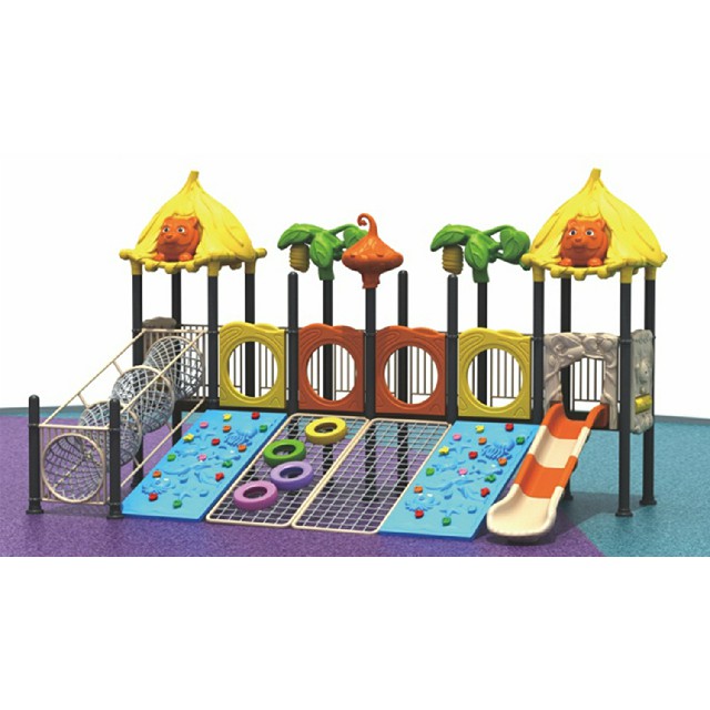 Schule im Freien Kinder Klettergerüst Kombination Spielplatz (ML-2009502)